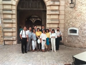Compañeros del Hospital Universitario Virgen Macarena de Sevilla.